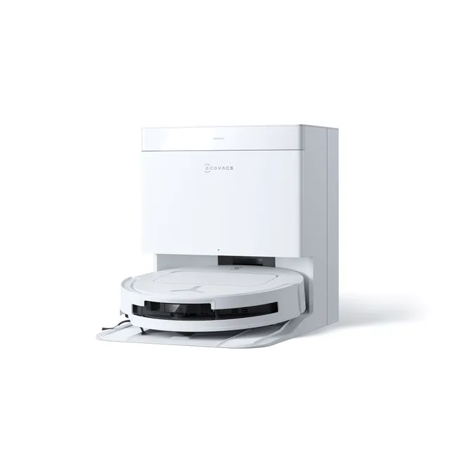 Ecovacs Deebot T50 Pro Omni Robot Vacuum & Mop with AIVI 3D Obstacle Recognition (White)